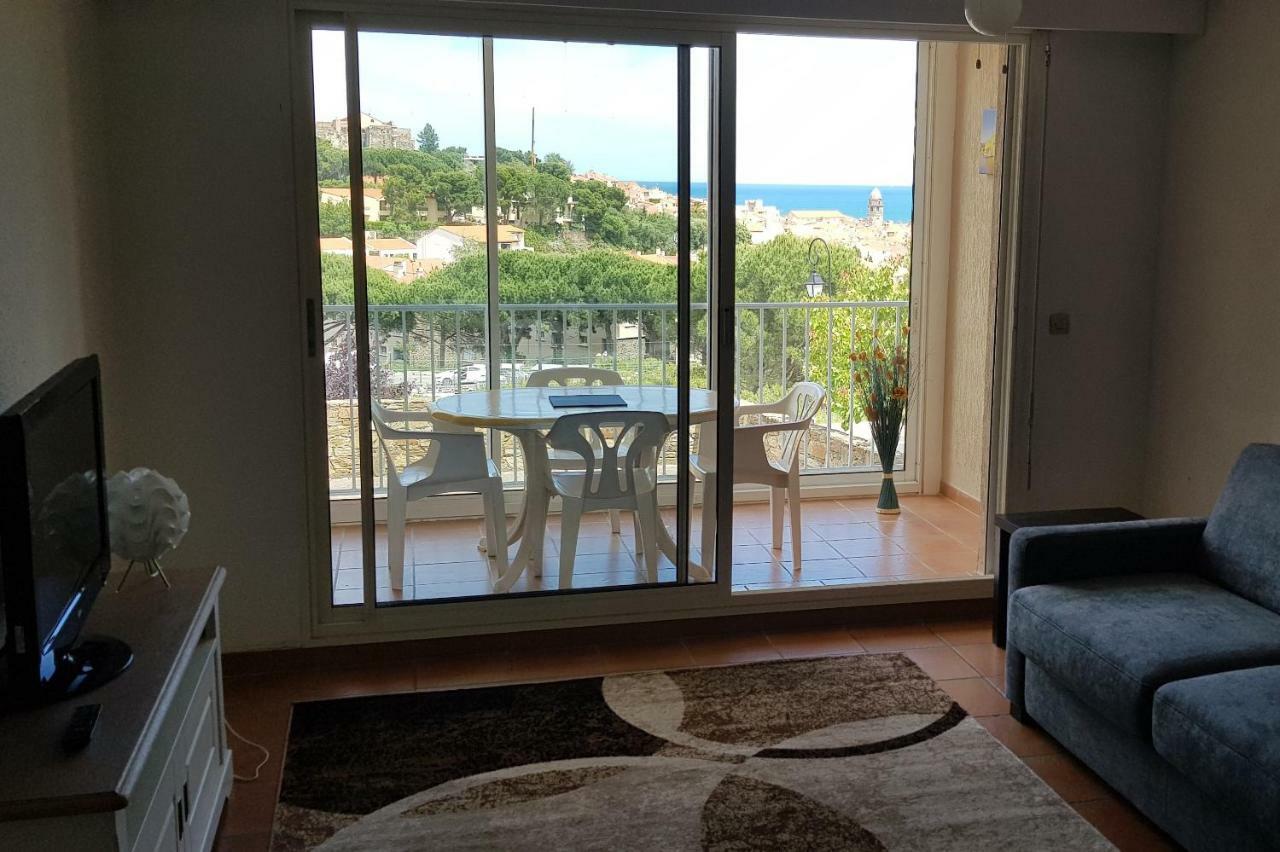 3Amb31 - Studio Pour 3 Personnes Avec Magnifique Vue Sur La Baie Collioure Exterior foto